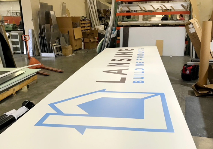 fabrication for exterior signage